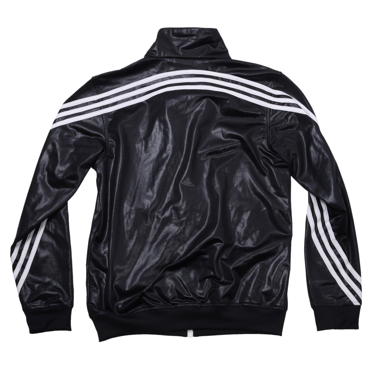 Adidas Chile 62 Shiny Trainingsjacke, Größe S (ca. 50,5 cm) – Schwarz