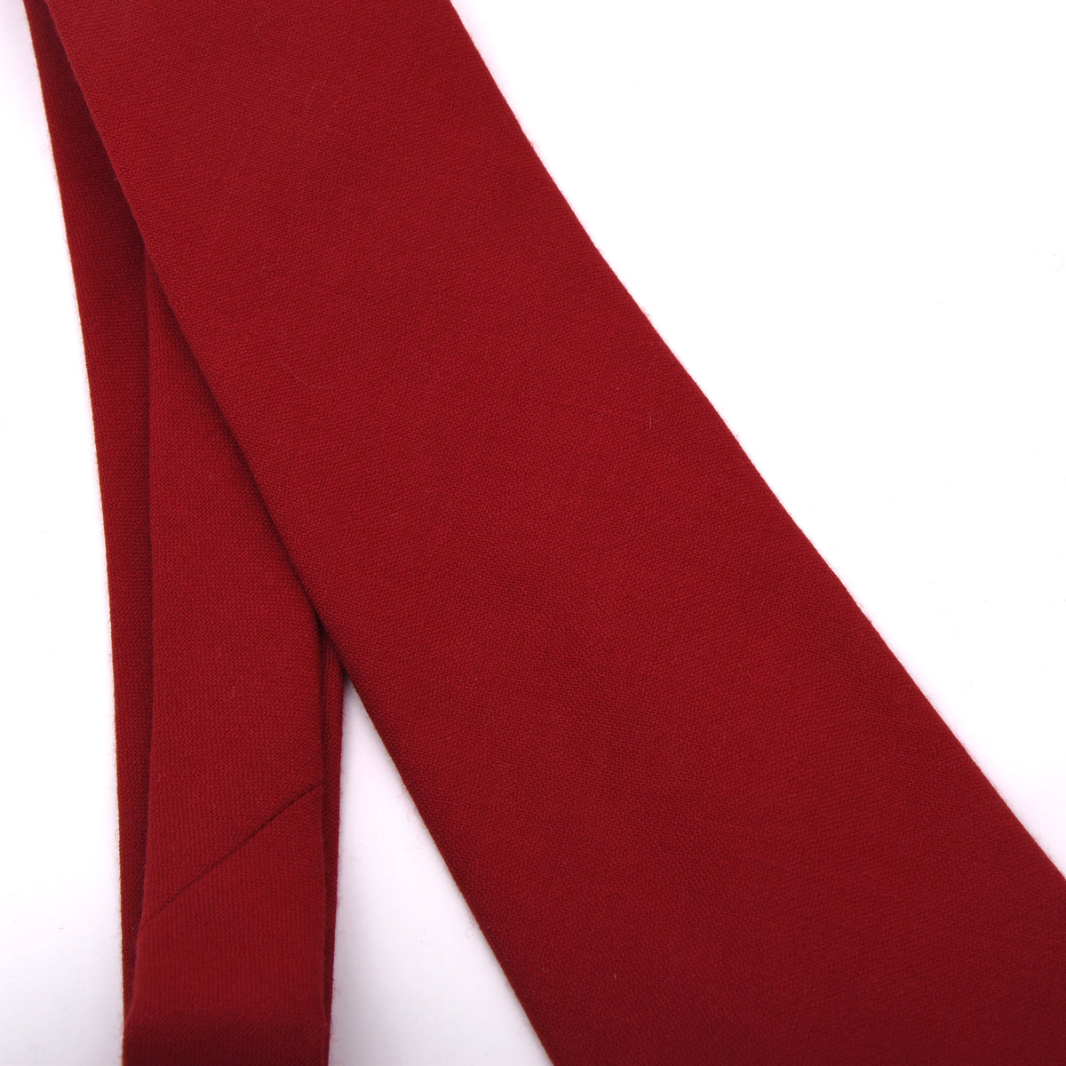 NOS Phoenix 100% Wool Tie Made in Austria - Red