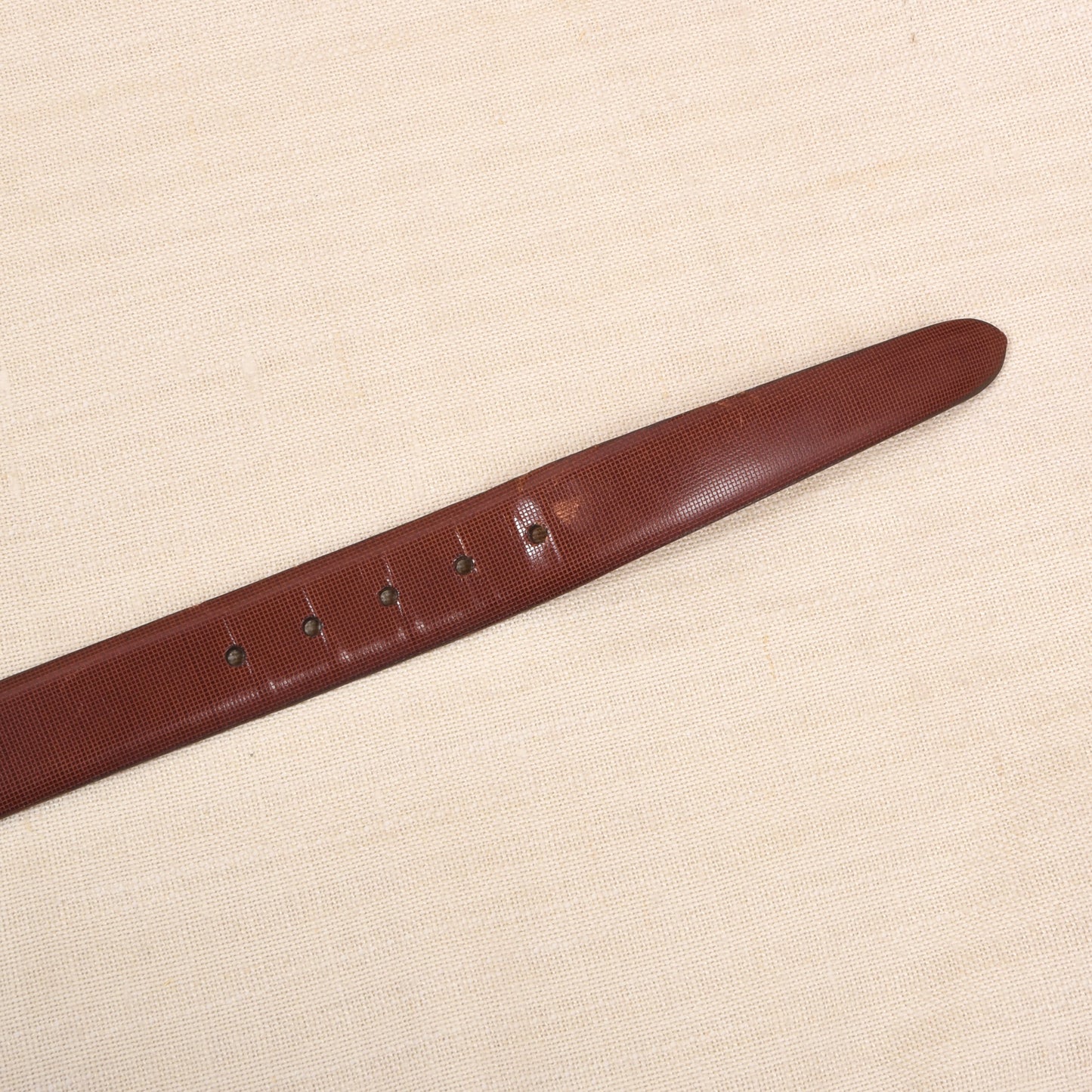 Trafalgar Calfskin Leather Belt Made in USA Size 36/90 - Brown