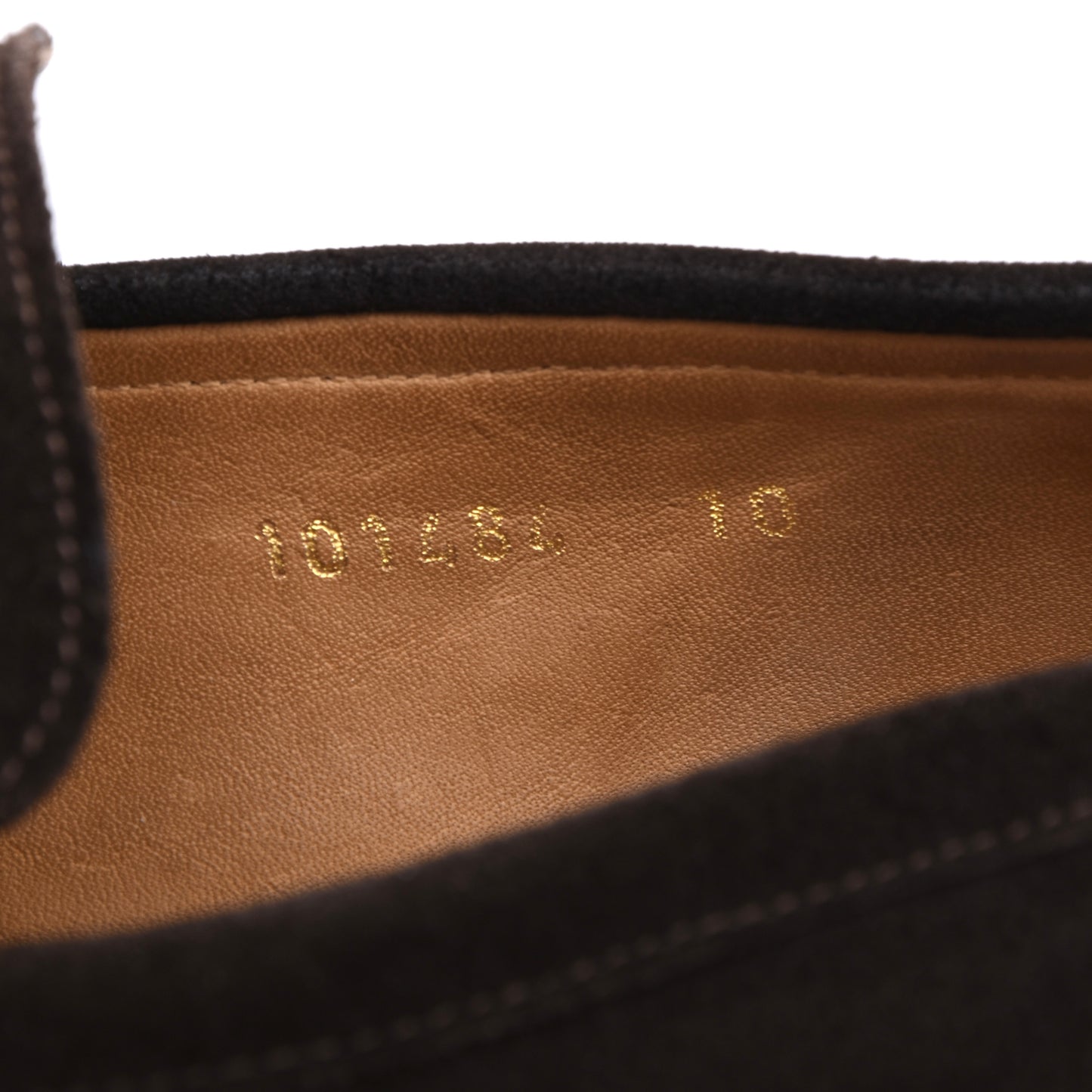 Meermin Wildleder-Slipper Größe 10E – Braun