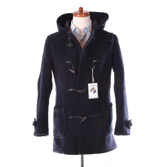 Gloverall Dufflecoat, Größe UK 36 / EUR 46, ca. 52,5 cm - Marineblau