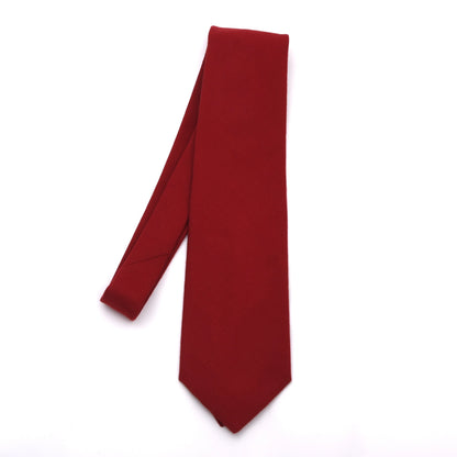 NOS Phoenix 100% Wool Tie Made in Austria - Red