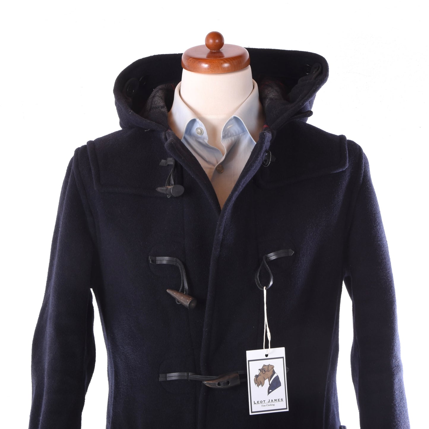 Gloverall Duffle Coat Size UK 36 EUR 46 ca. 52.5cm - Navy