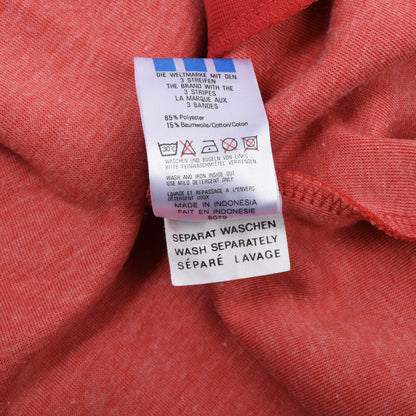 Vintage Silver Label Adidas Trainingsjacke Gr. D5 – Rot/Weiß