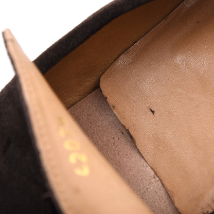 Meermin Wildleder-Slipper Größe 10E – Braun