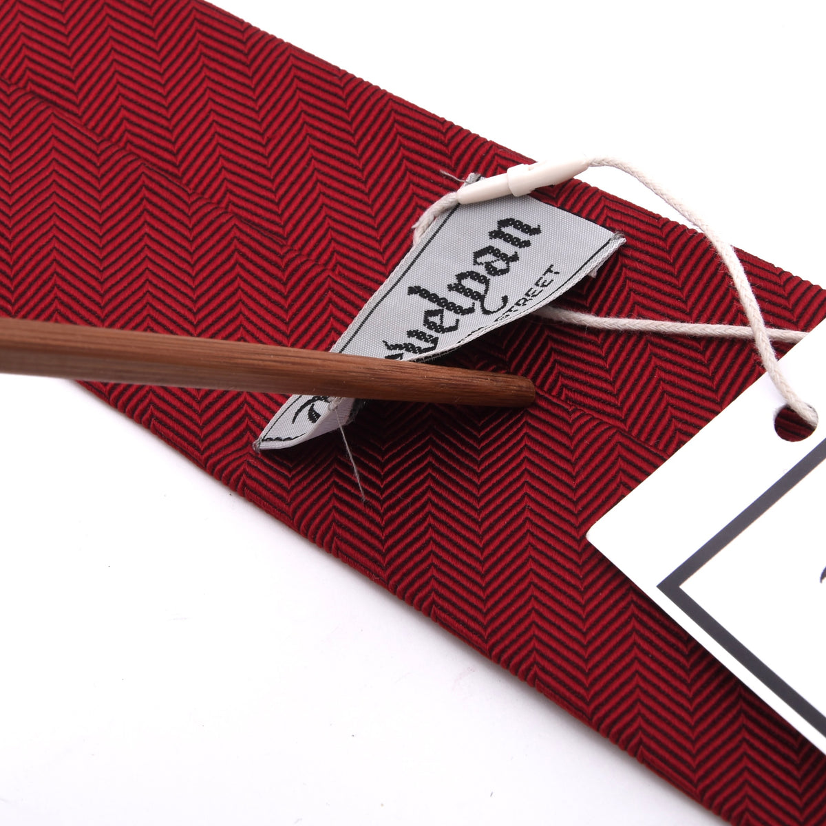 Trevelyan of Jermyn Street Seide Krawatte Made in England - Rot