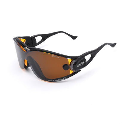 Alpina New Vario Swing M 8430 Shield Cycling Sunglasses - Black