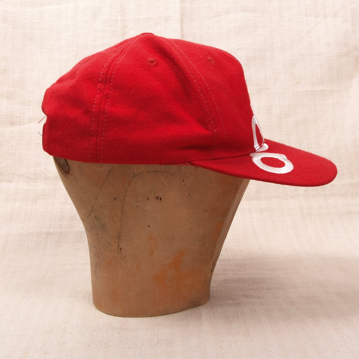 Vintage Adidas 1980-90er Snapback Cap - Rot Spellout