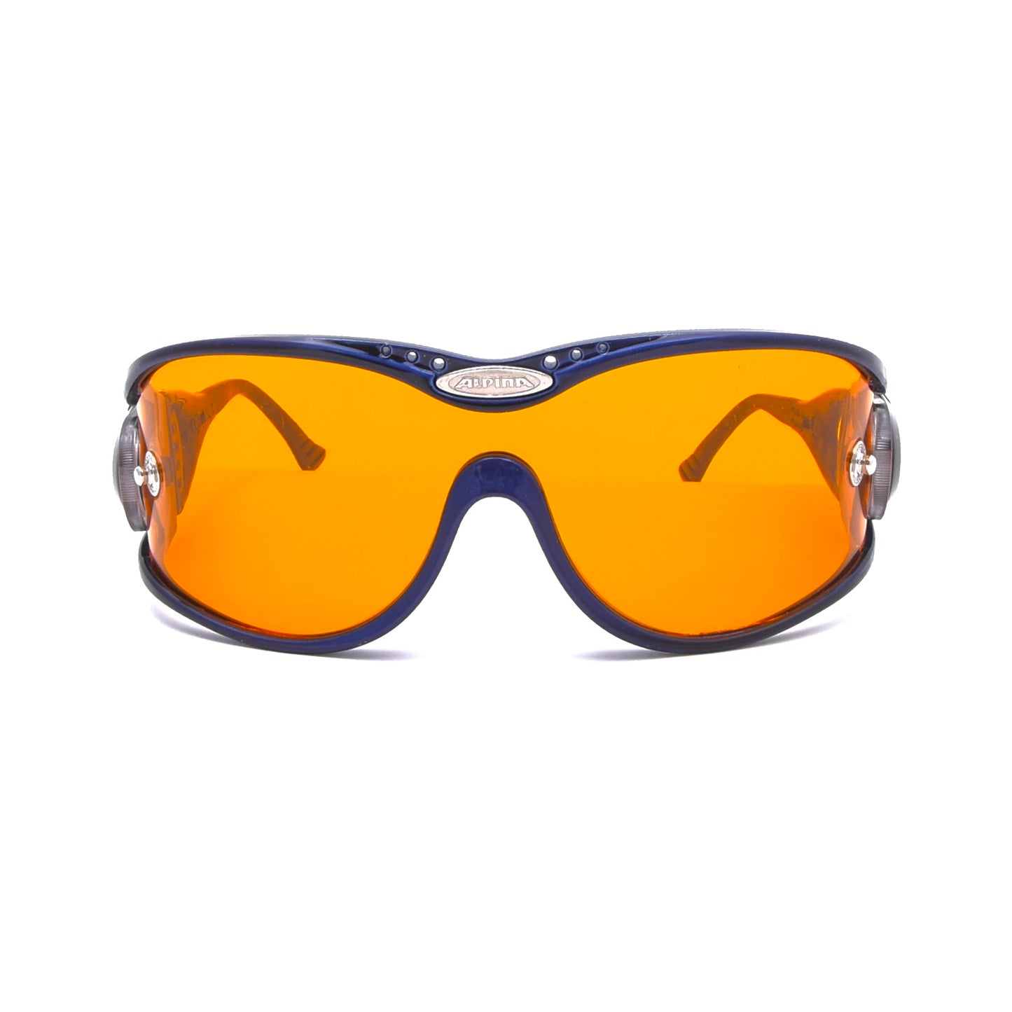 Alpina New Vario Swing S 8380 Shield Cycling Sunglasses - Blue