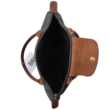 Longchamp Paris Le Pliage Type S Bag ca. 32cm Made in France - Grey