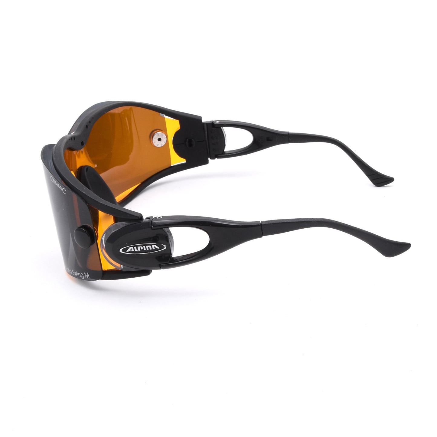 Alpina New Vario Swing M 8430 Shield Cycling Sunglasses - Black