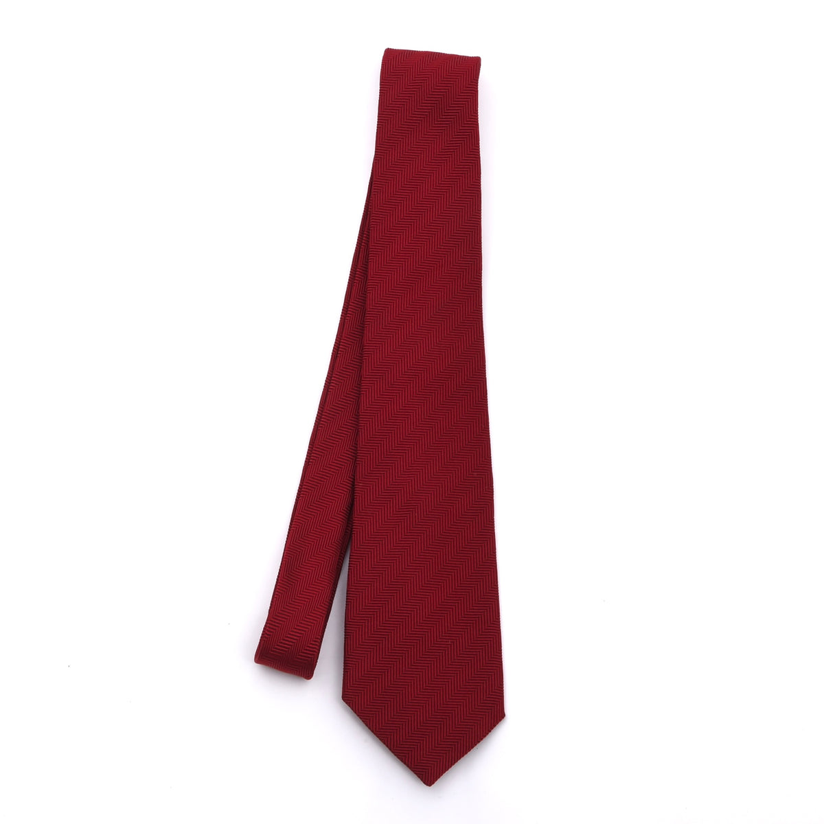 Trevelyan of Jermyn Street Seide Krawatte Made in England - Rot