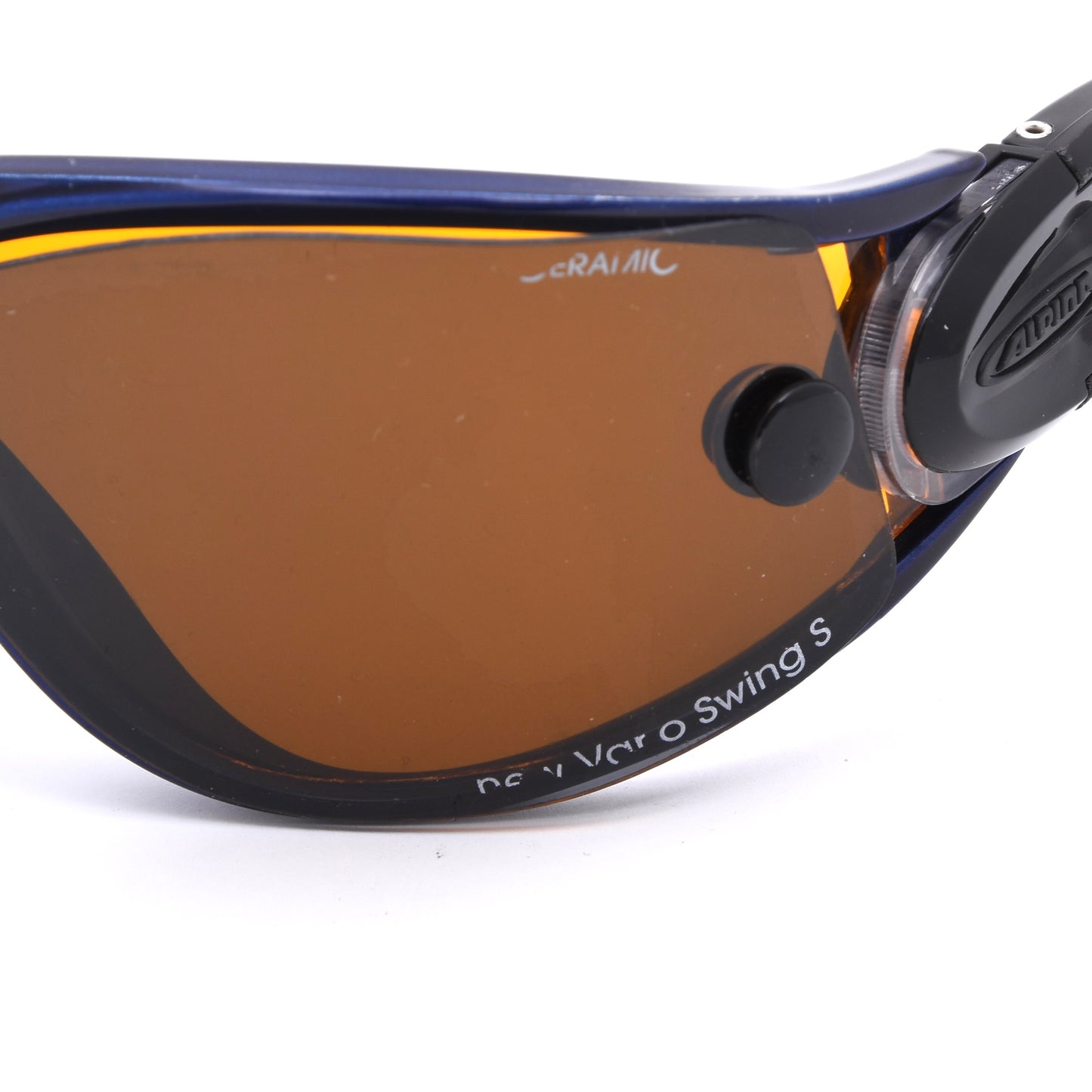 Alpina New Vario Swing S 8380 Shield Cycling Sunglasses - Blue