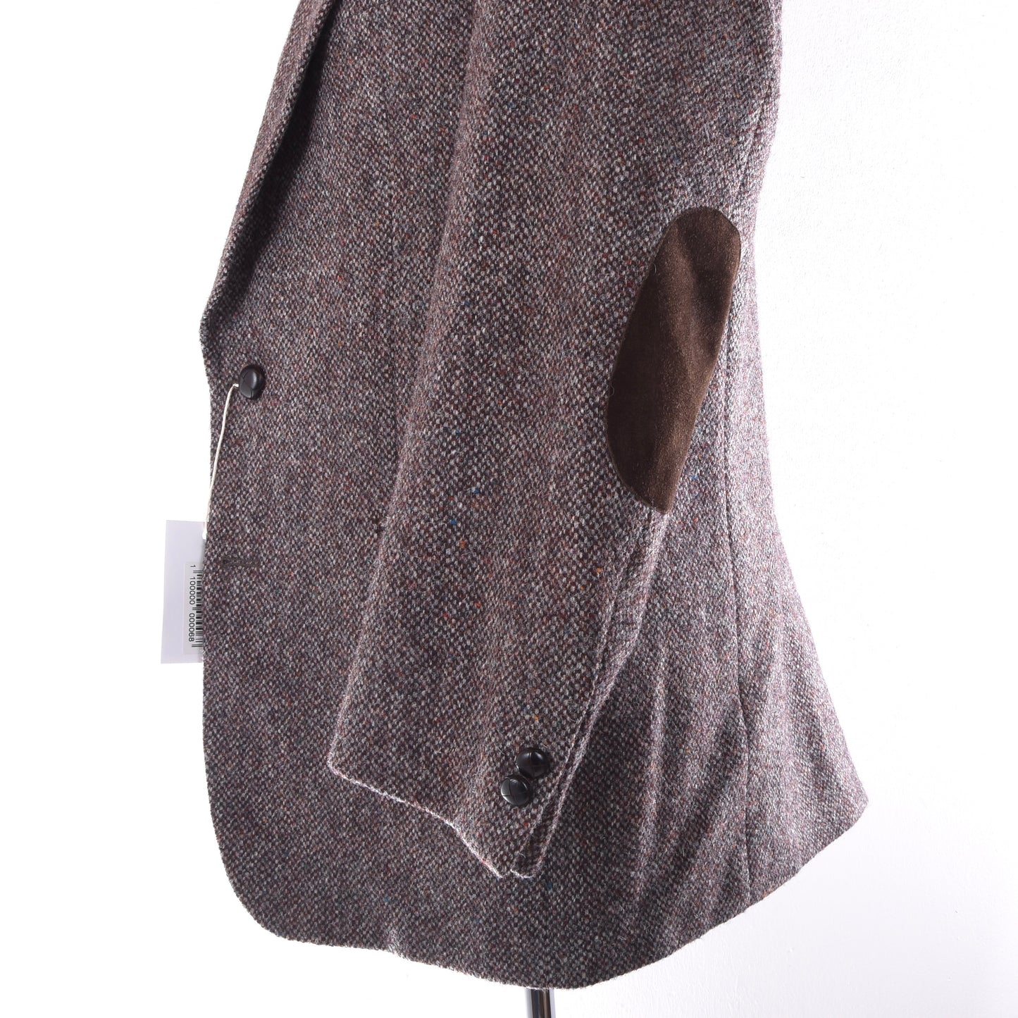 Aristokrat Harris Tweed Wool Jacket Size 26 ca. 58cm - Brown