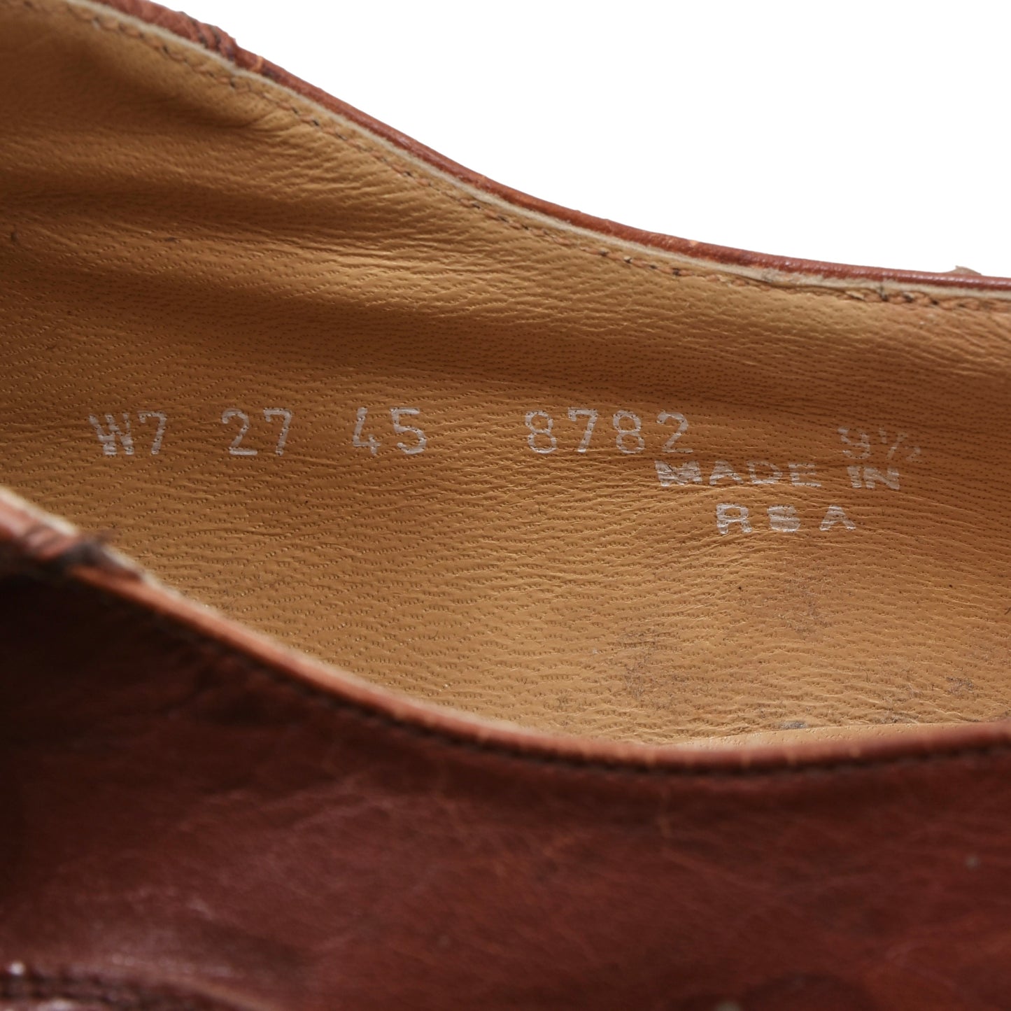 Vintage Bally Schuhe aus Straußenleder, Größe 9 1/2 – Rostbraun