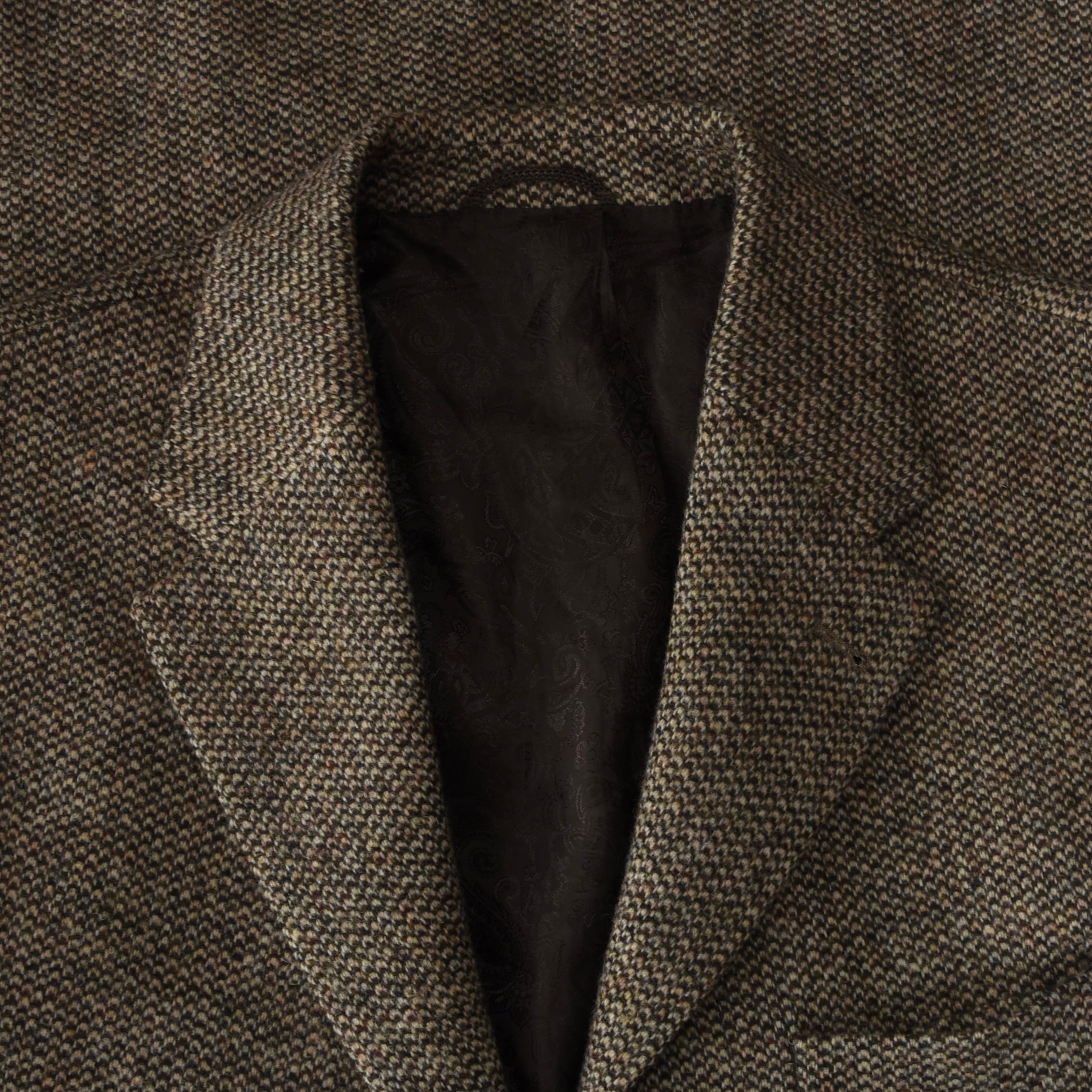 Mario Barutti Harris Tweed Jacket Size 50/R40 - Brown – Leot James