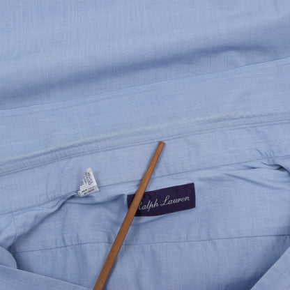 Ralph Lauren Purple Label French Cuff Shirt Shirt Size 16 1/2 - Blue