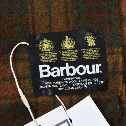 Vintage Barbour Wool Scarf ca. 140cm - Plaid