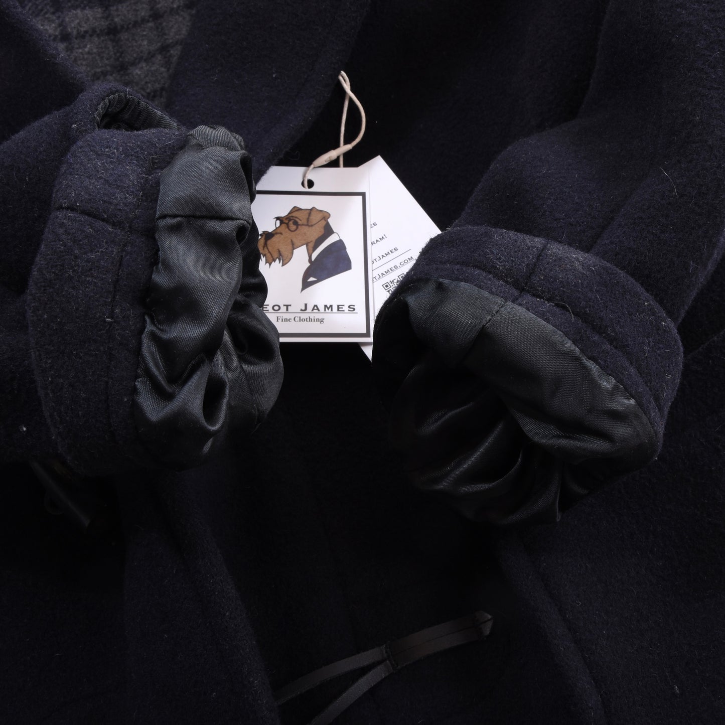 Gloverall Duffle Coat Size UK 36 EUR 46 ca. 52.5cm - Navy