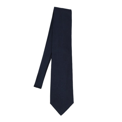 Franco Bassi 100% Silk Tie - Navy Blue