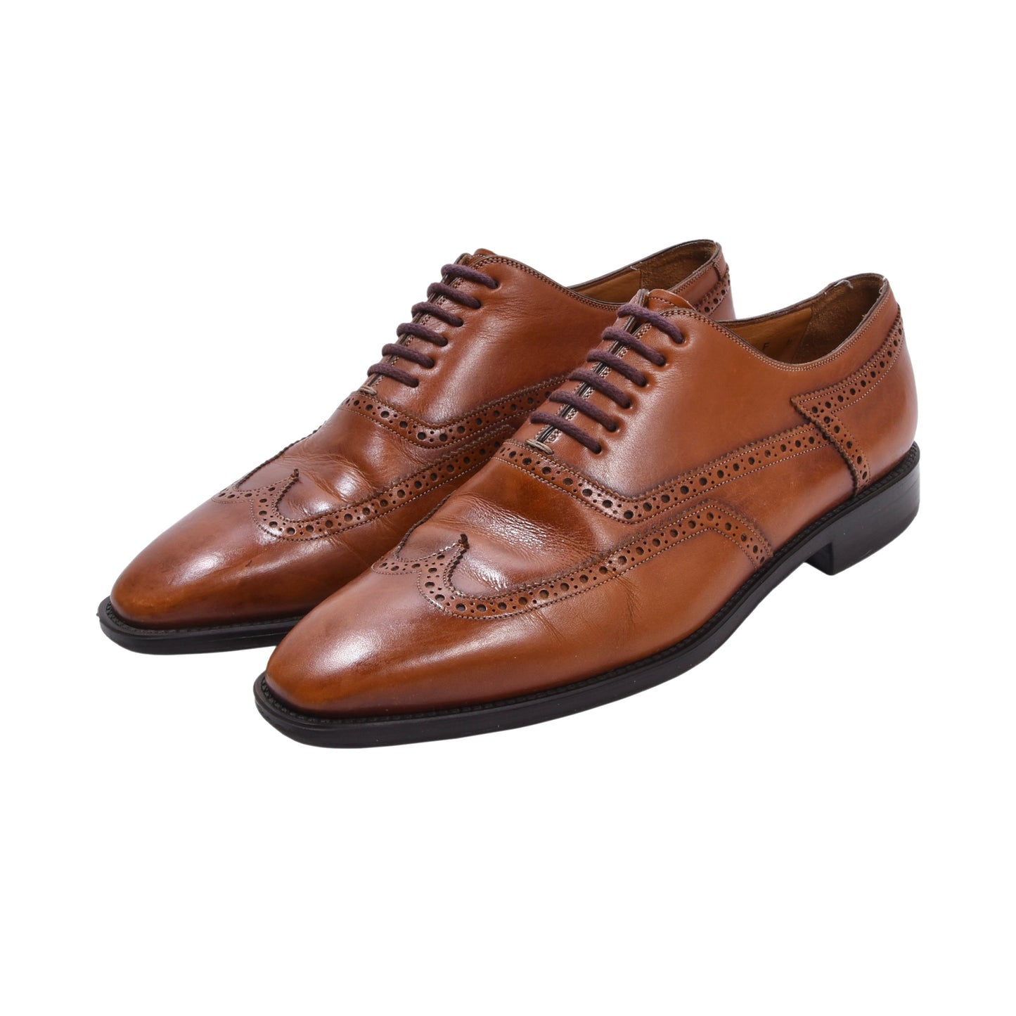 Santoni Lederschuhe Größe 8 - Braun