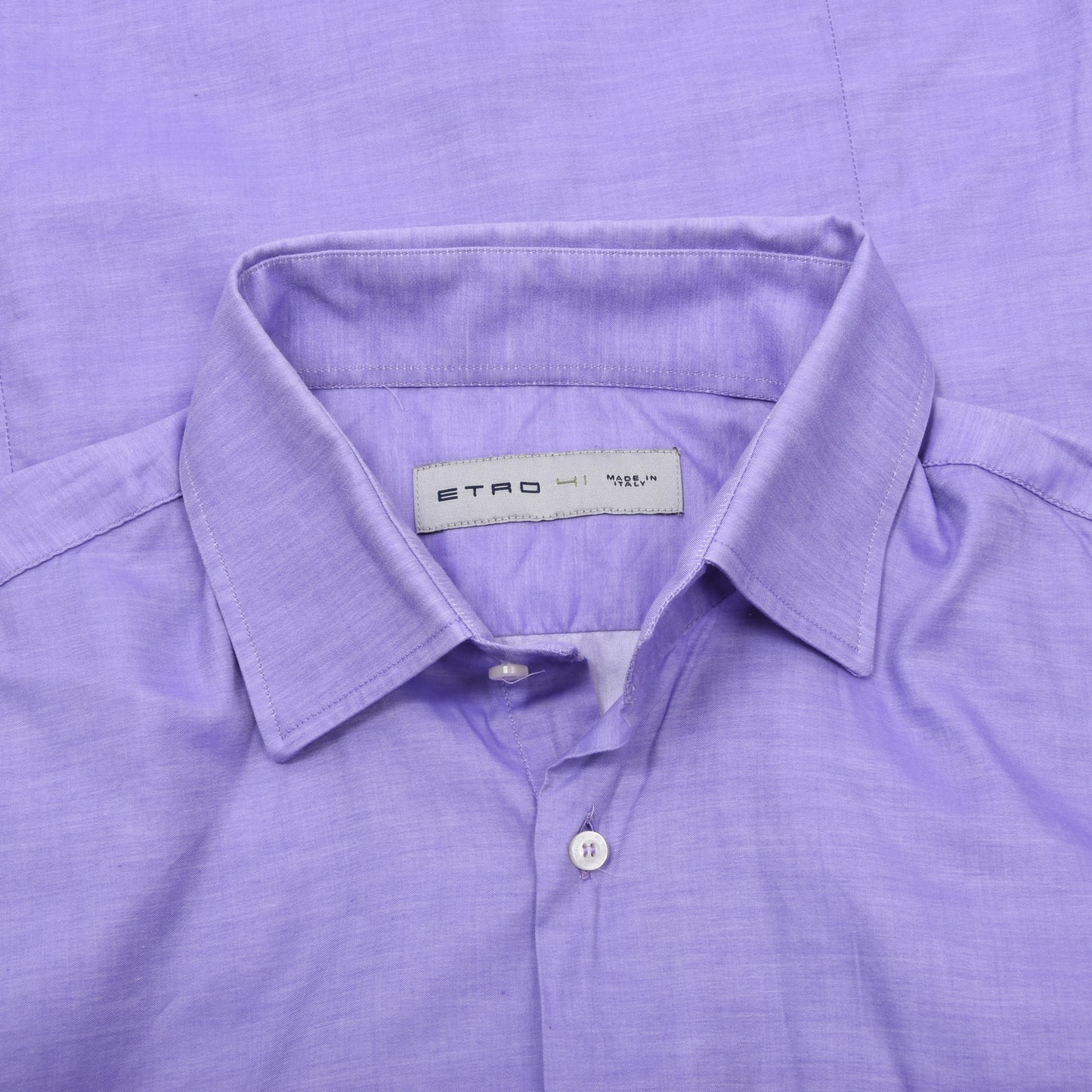 Etro Milano x2 Hemden Größe 41 – Lila/Blau