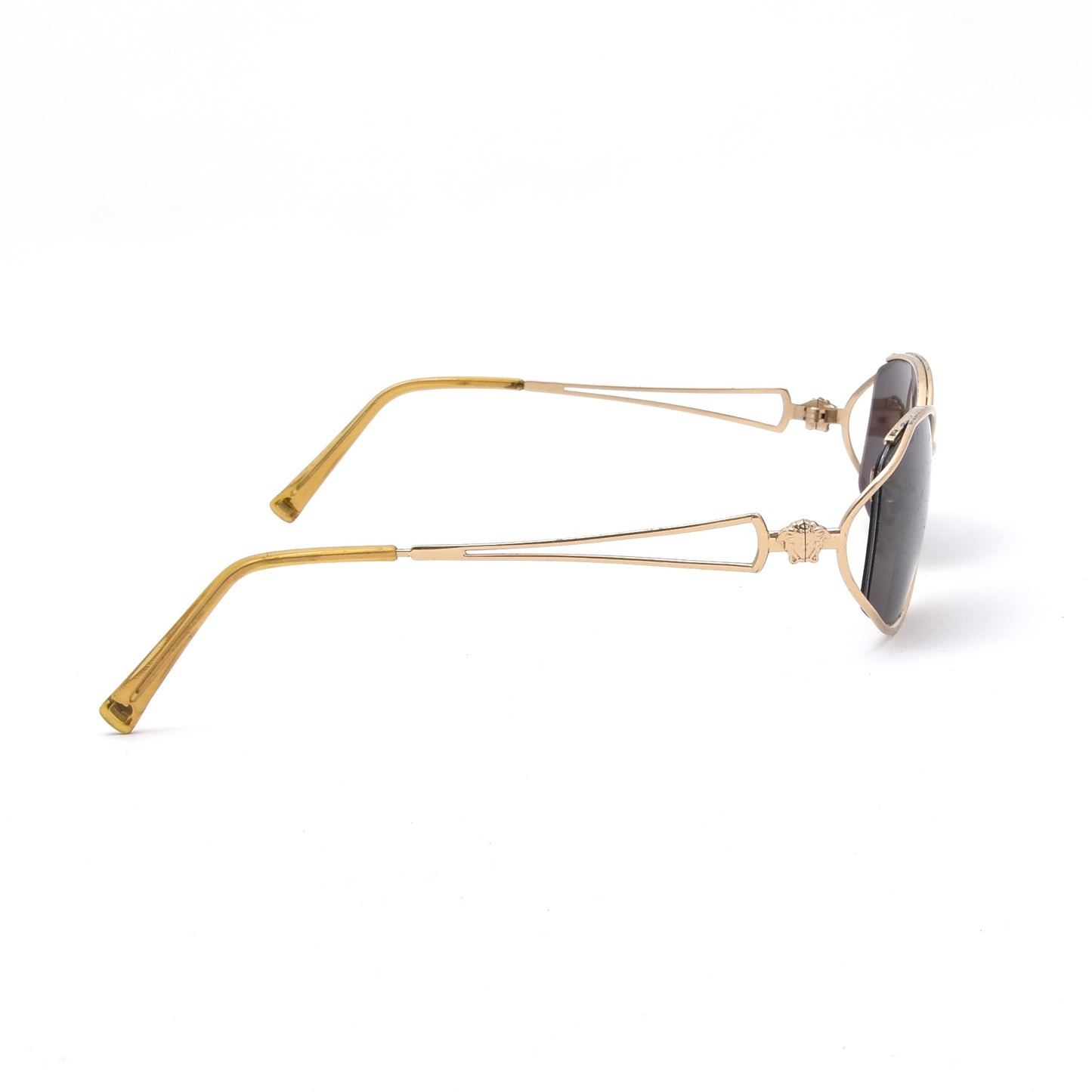 Vintage Gianni Versace Drahtgestell-Sonnenbrille Mod. N30 (?) - Gold