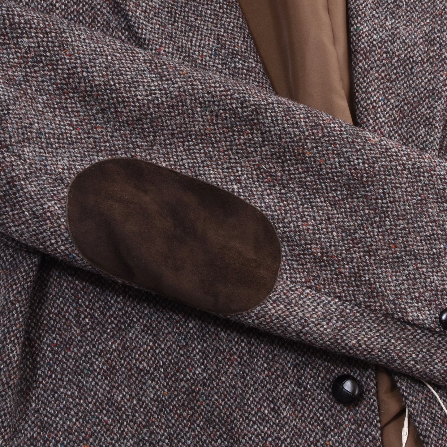 Aristokrat Harris Tweed Wool Jacket Size 26 ca. 58cm - Brown