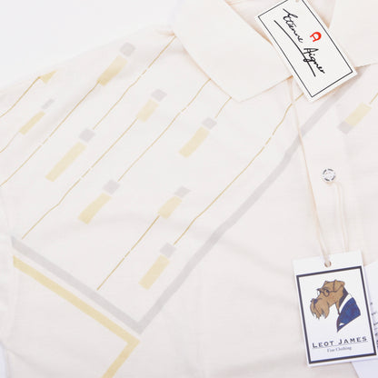 NOS Etienne Aigner Poloshirt Größe L ca. 57cm - Creme