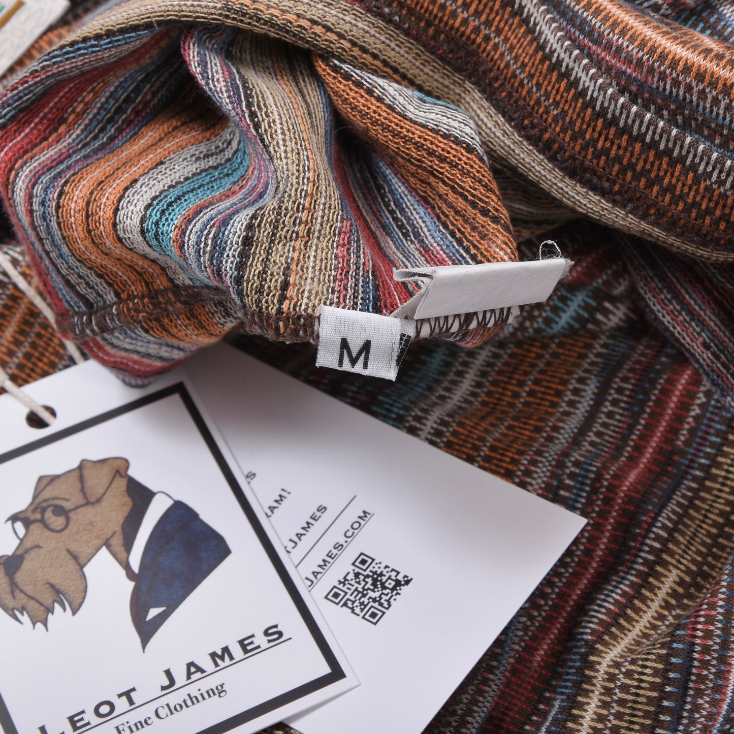 Missoni Sport T-Shirt Size M ca. 53.5cm - Stripes