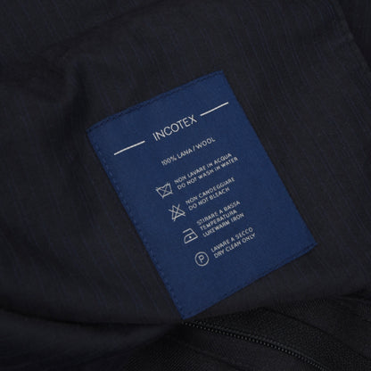Incotex High Comfort Super 100s Hosen aus Wolle Größe 50 - Anthrazit