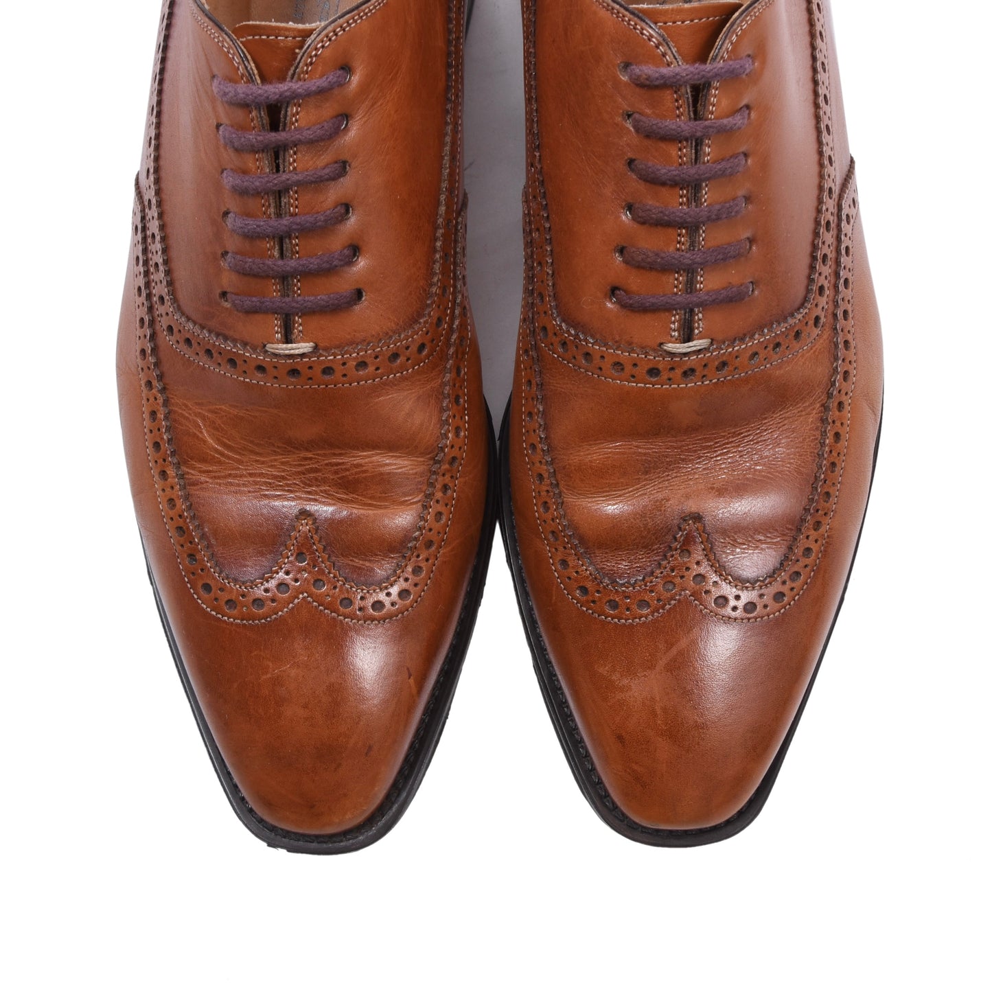 Santoni Lederschuhe Größe 8 - Braun