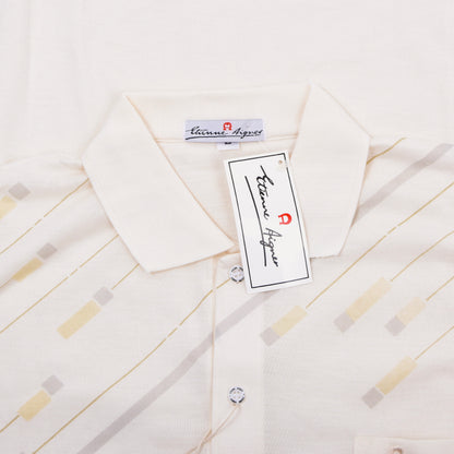 NOS Etienne Aigner Poloshirt Größe L ca. 57cm - Creme