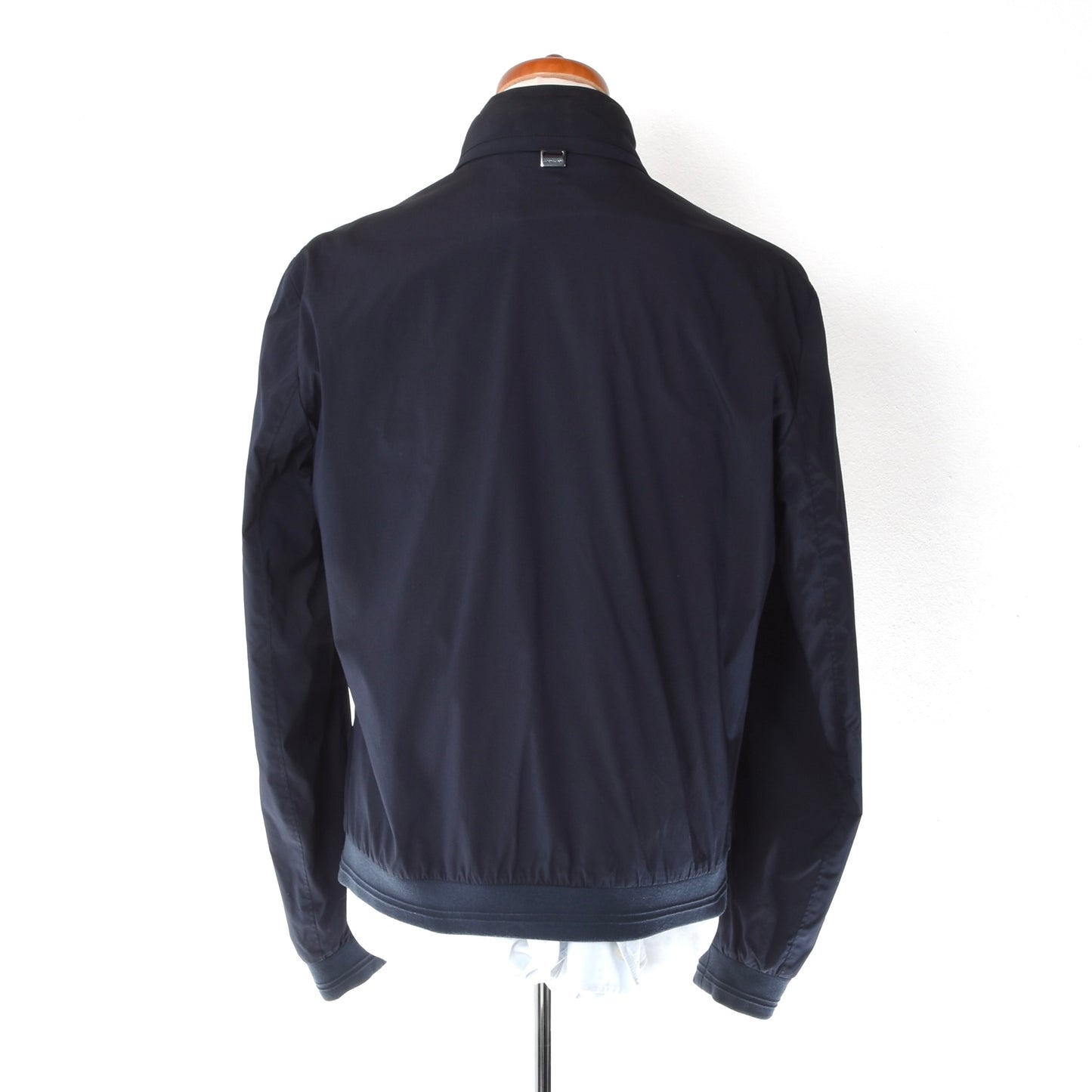 Corneliani Silk Blend Blouson/Jacket Size 50 Chest ca. 56cm - Navy Blue