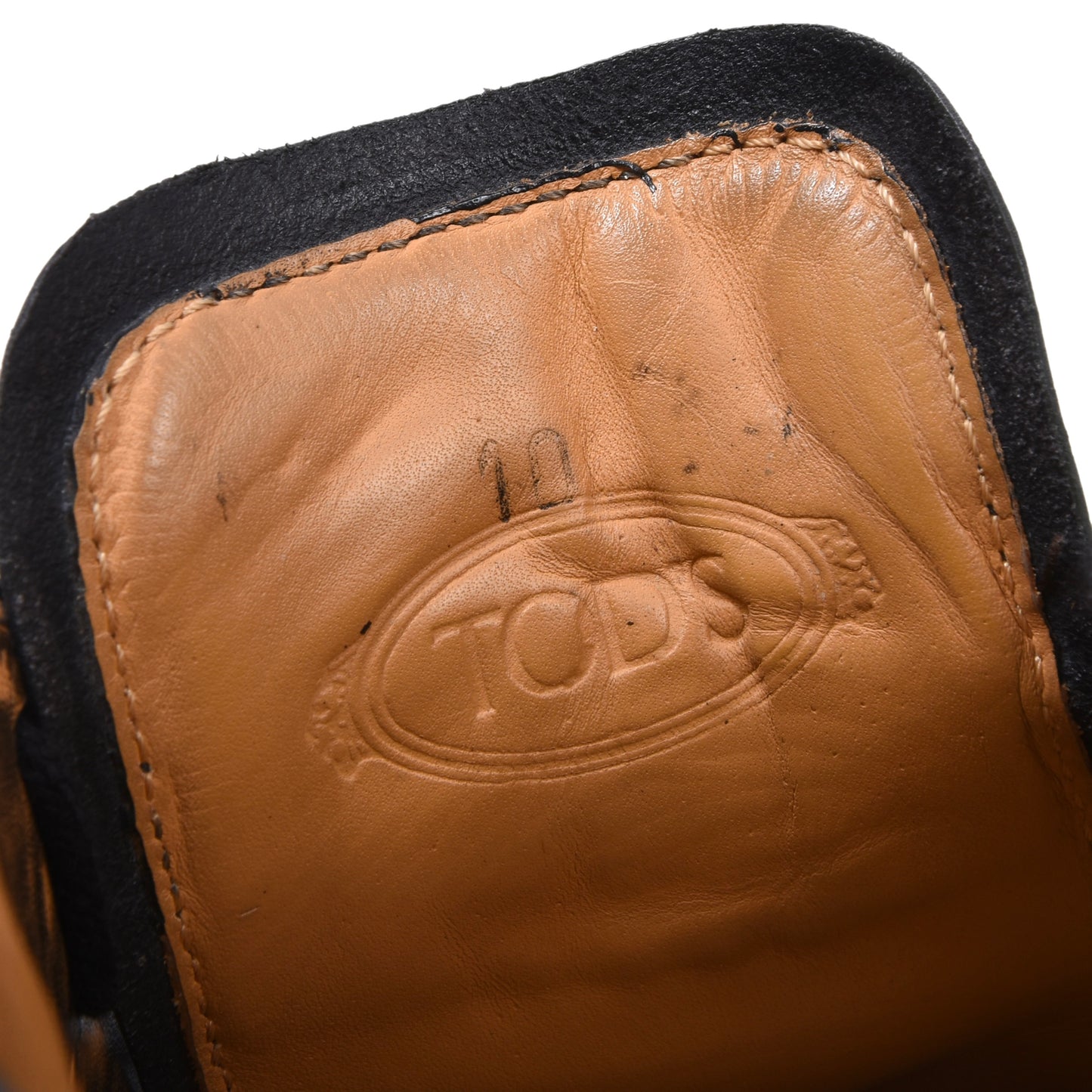 Tod's Leather Chukka Boots Size  10 - Black