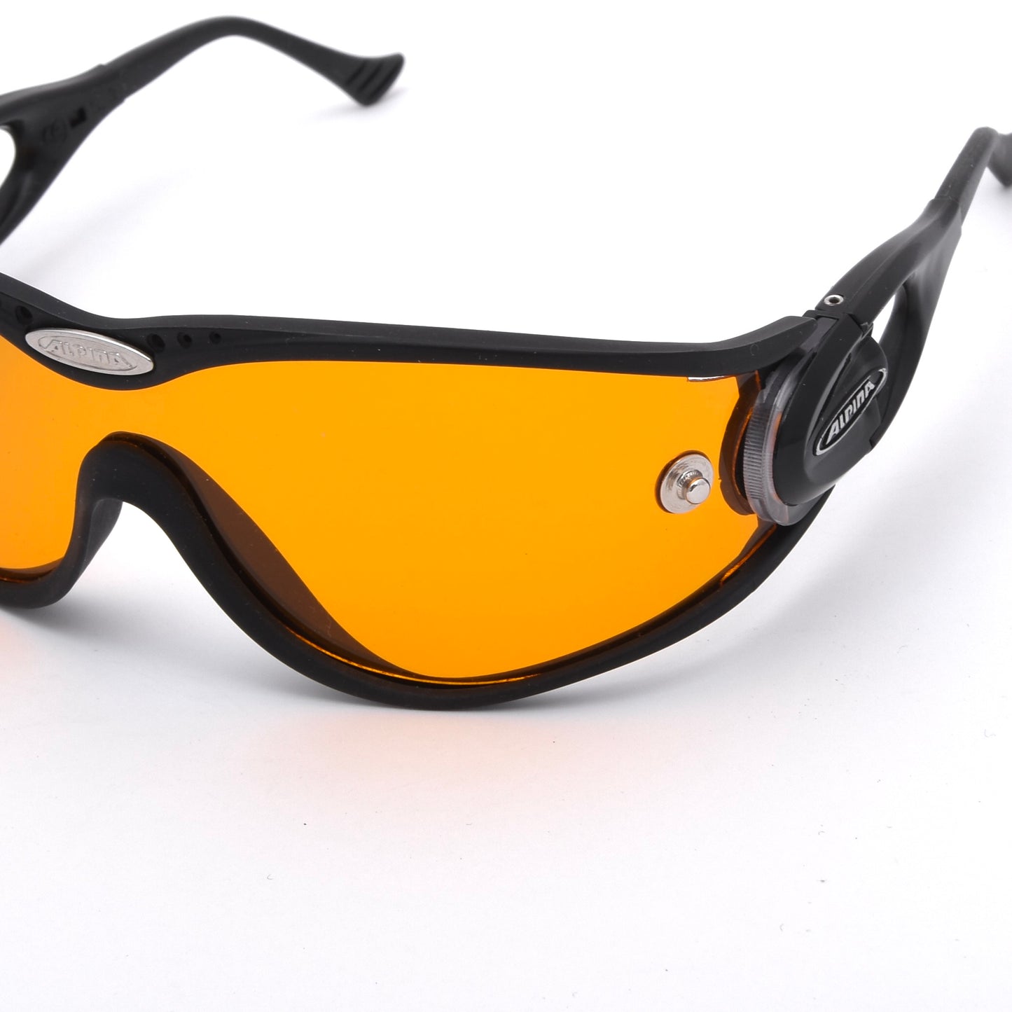 Alpina New Vario Swing M 8430 Shield Cycling Sunglasses - Black