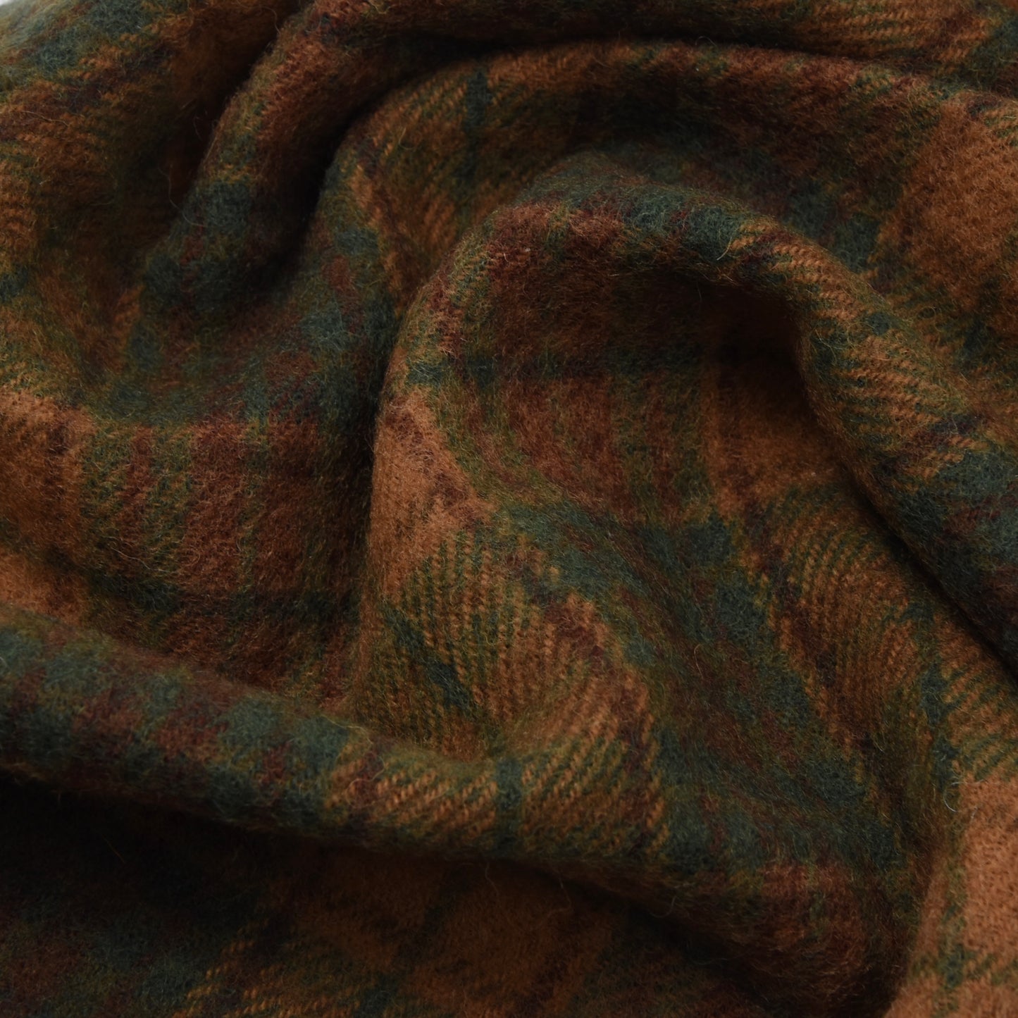 Vintage Barbour Wool Scarf ca. 140cm - Plaid