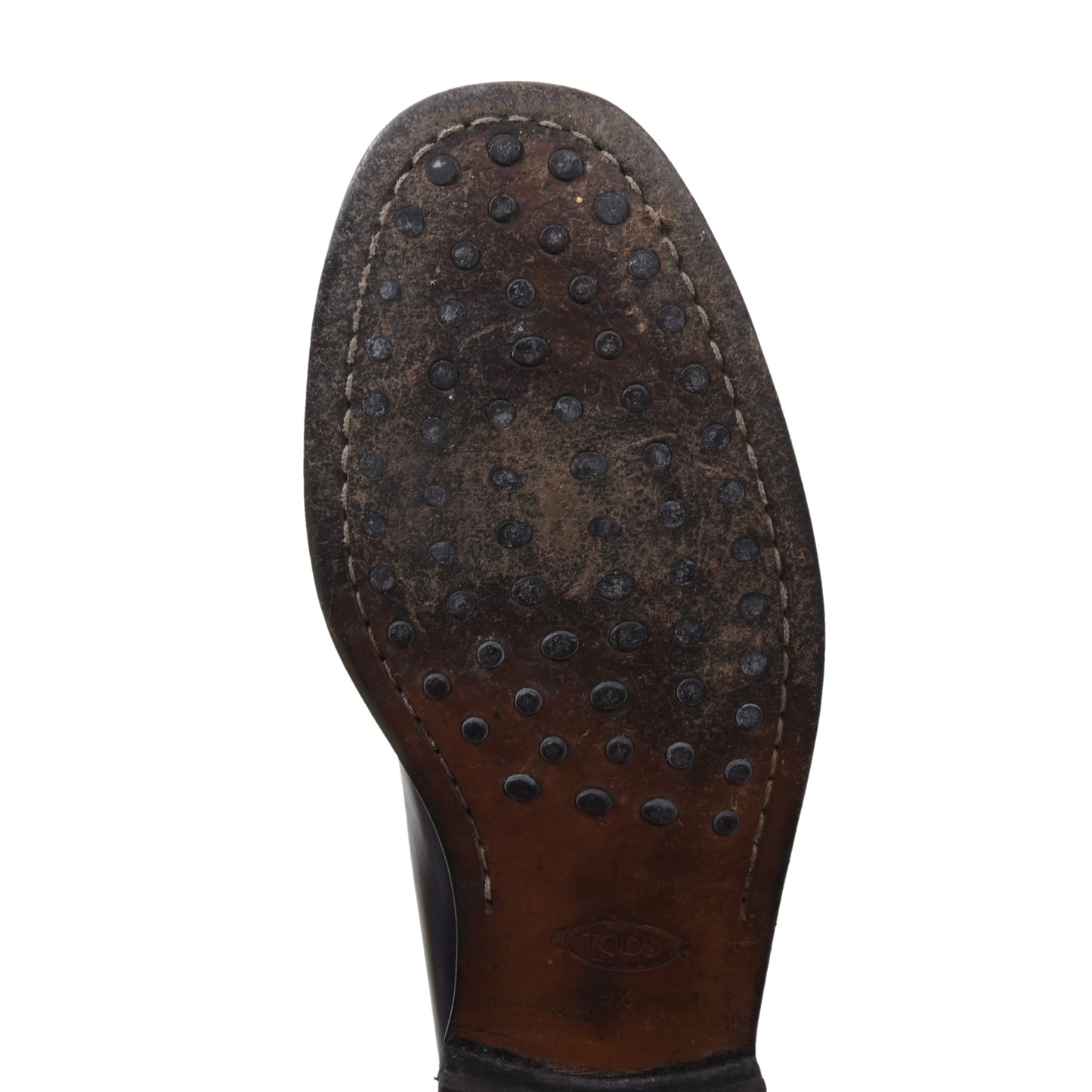 Tod's Classic Leather Loafers Size 9 1/2 - Black