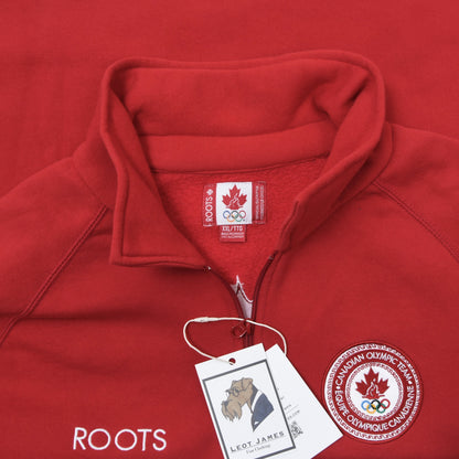 Roots Canada 2004 Olympics Pullover Size XXL ca. 68cm - Red