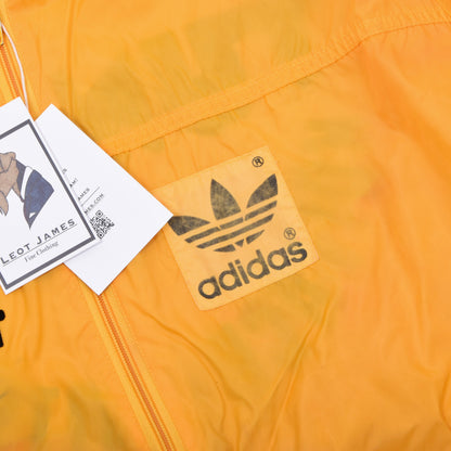 Vintage Adidas Nylon Regenjacke Größe D50 ca. 60cm - Gelb