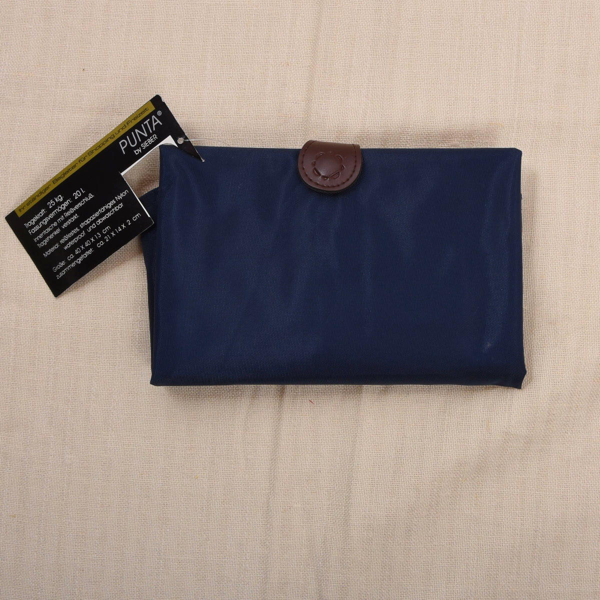 NOS Punta by Sieber Zusammenfaltbare Nylon-Einkaufstasche - 20L