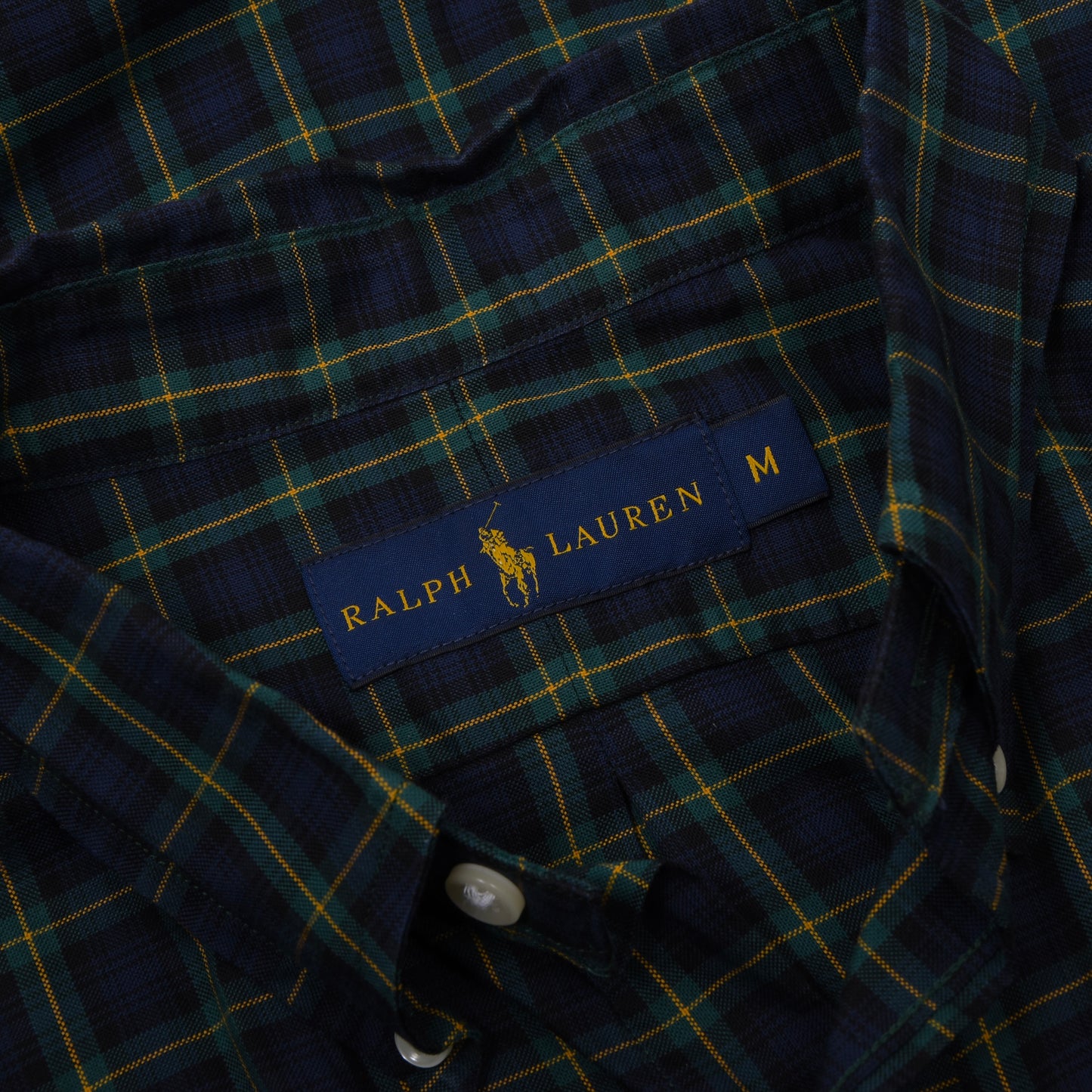 Polo Ralph Lauren Baumwollhemd Größe M9 Brust ca. 57cm - Tartan