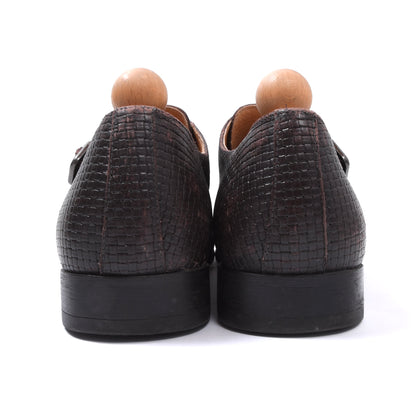 Frau Double Monk Shoes Size 44 - Brown