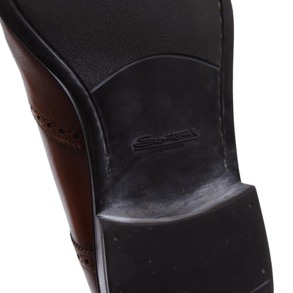 Santoni Lederschuhe Größe 8 - Braun