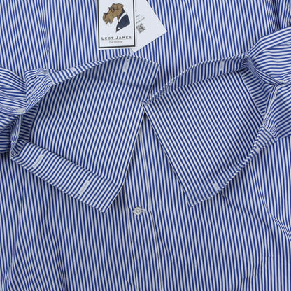 Ralph Lauren Purple Label French Cuff Shirt Shirt Size 16 1/2 - Stripes