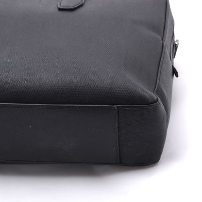 Hugo Boss Ledertasche/Laptop-Tablet-Tasche ca. 40cm - Schwarz