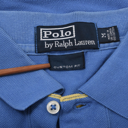 Polo Ralph Lauren 4x Polo Shirts Size M Custom Fit ca. 48-52cm - Striped/Green/Black/Purple