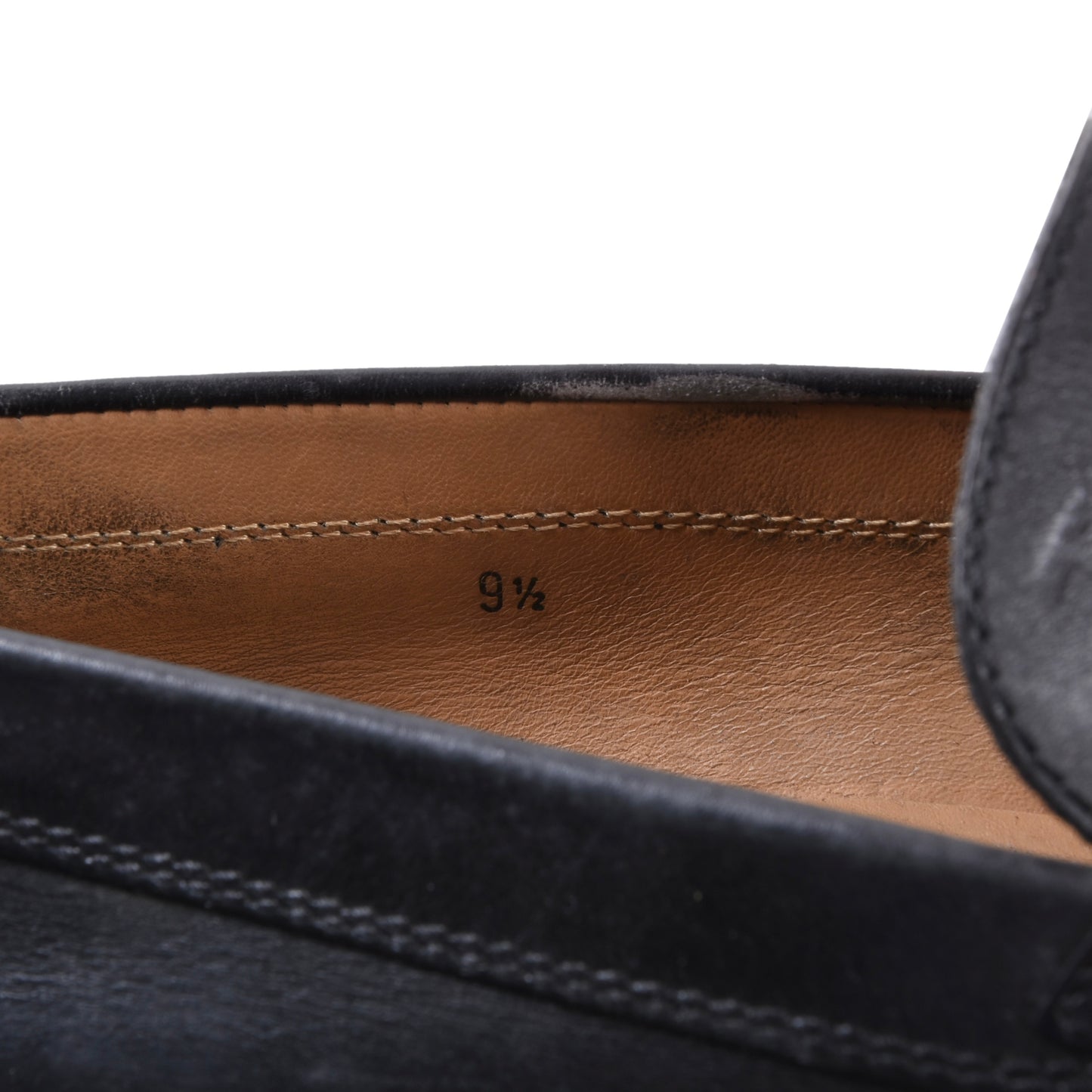 Tod's Classic Leather Loafers Size 9 1/2 - Black