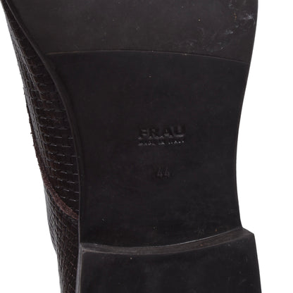 Frau Double Monk Shoes Size 44 - Brown