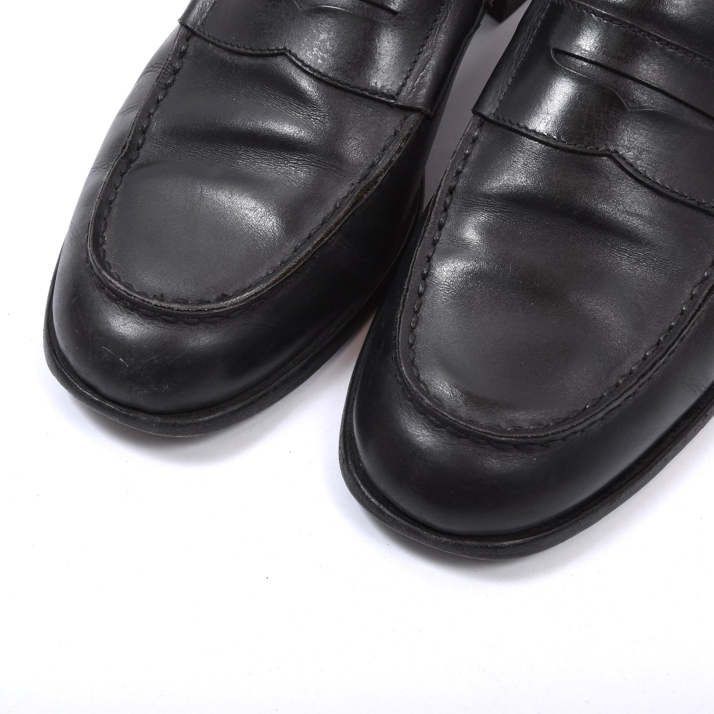Tod's Classic Leather Loafers Size 9 1/2 - Black
